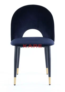 KARE Design Stuhl Iris Velvet Blau (2/Set)- Stühle