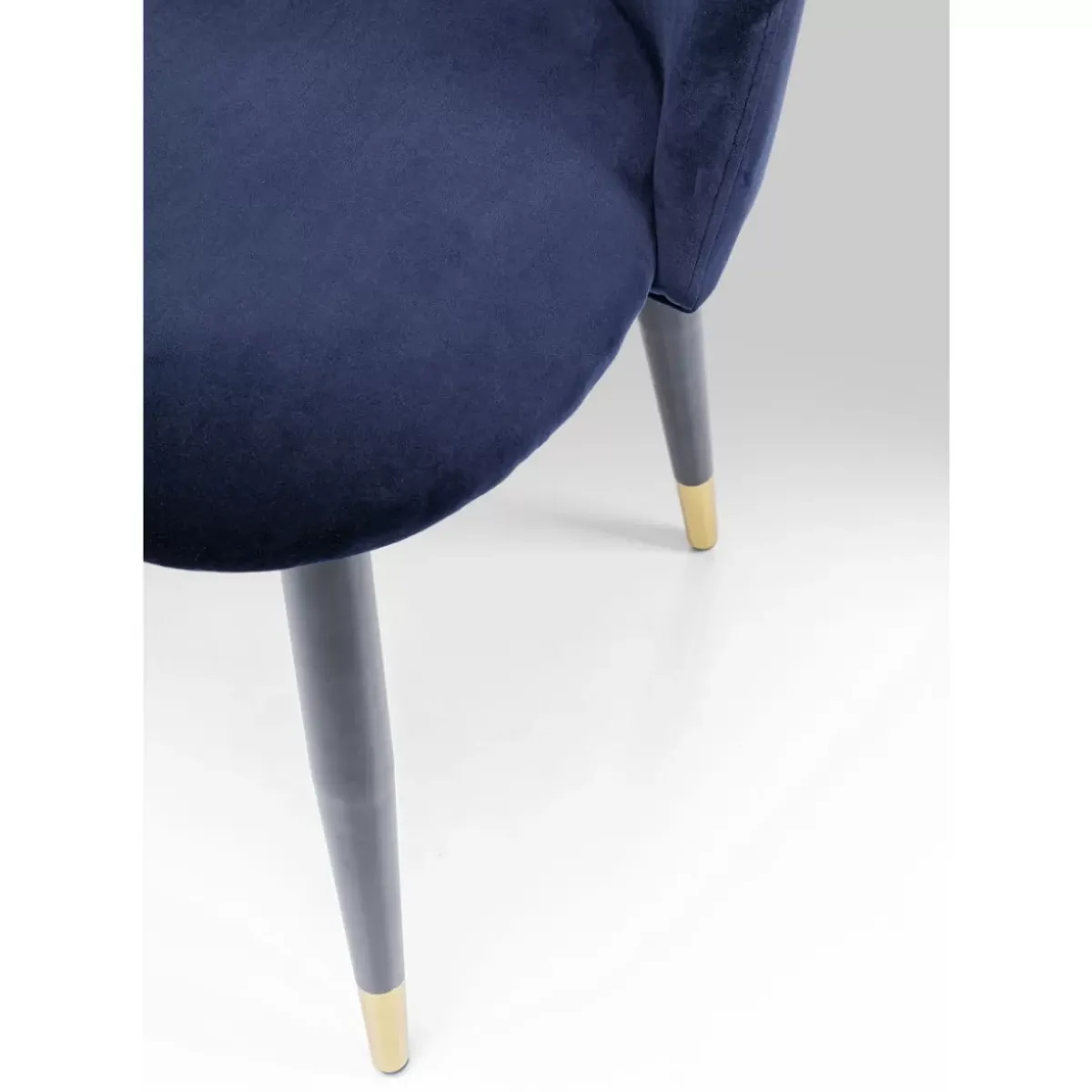 KARE Design Stuhl Iris Velvet Blau (2/Set)- Stühle