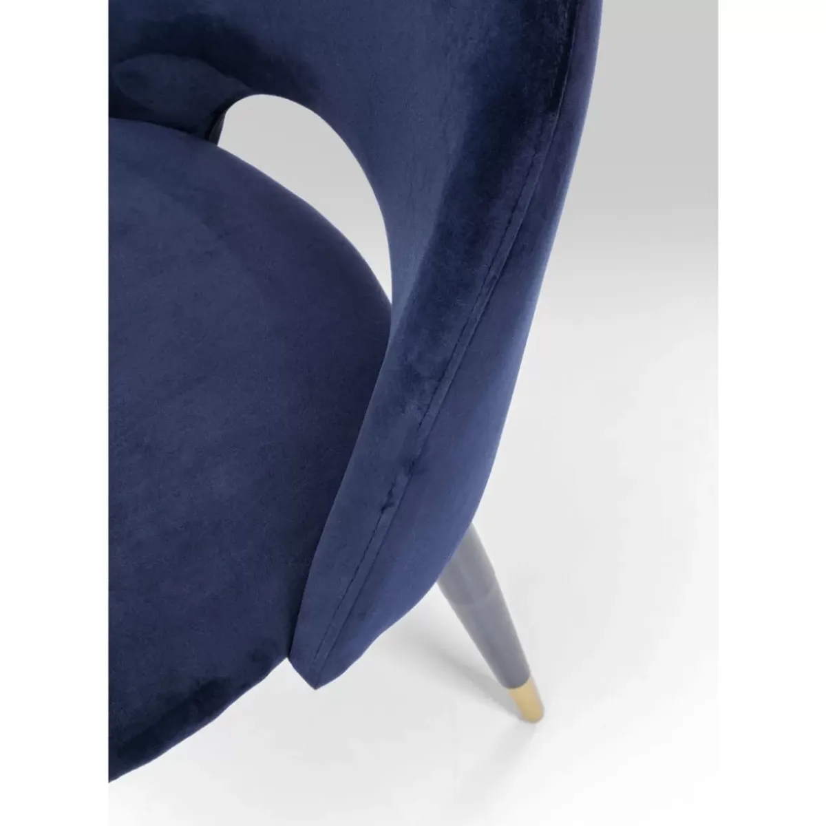 KARE Design Stuhl Iris Velvet Blau (2/Set)- Stühle