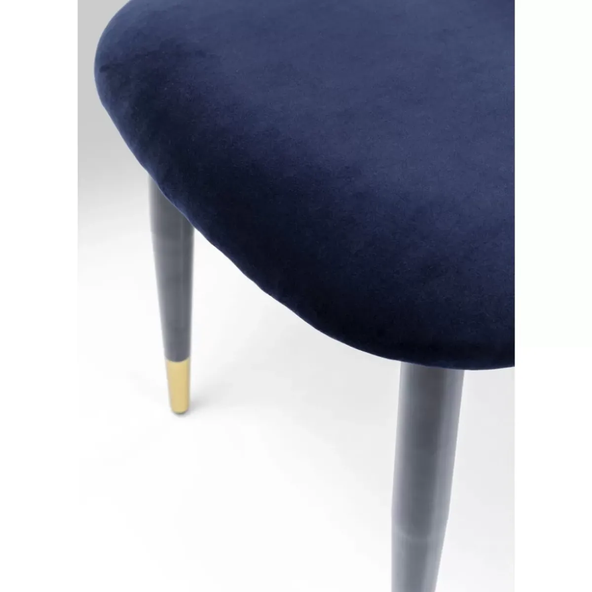 KARE Design Stuhl Iris Velvet Blau (2/Set)- Stühle