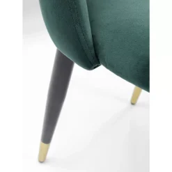 KARE Design Stuhl Iris Velvet Grun- Stühle
