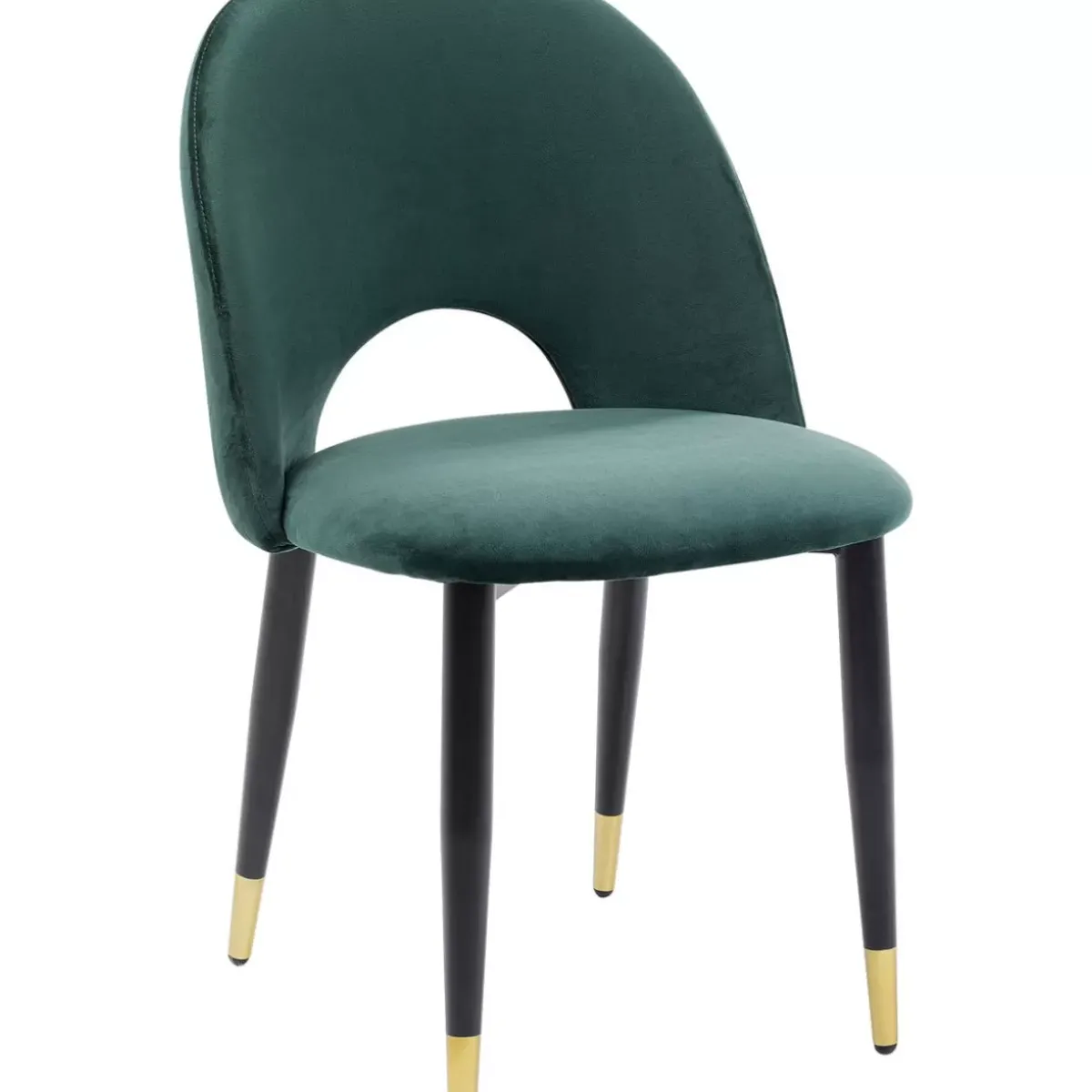KARE Design Stuhl Iris Velvet Grun- Stühle