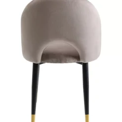 KARE Design Stuhl Iris Velvet Taupe (2/Set)- Stühle