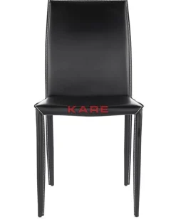 KARE Design Stuhl Milano Schwarz- Stühle