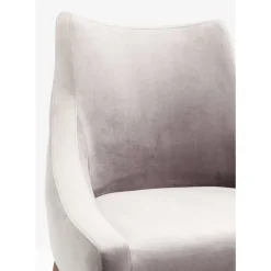 KARE Design Stuhl Mode Velvet Grau- Stühle