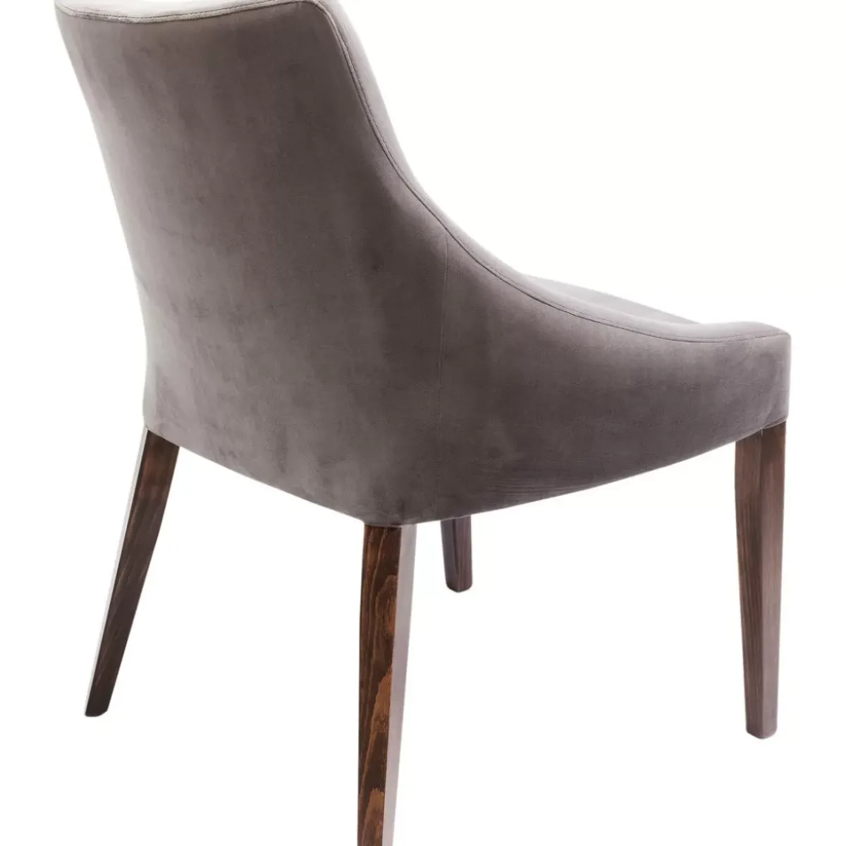 KARE Design Stuhl Mode Velvet Grau- Stühle
