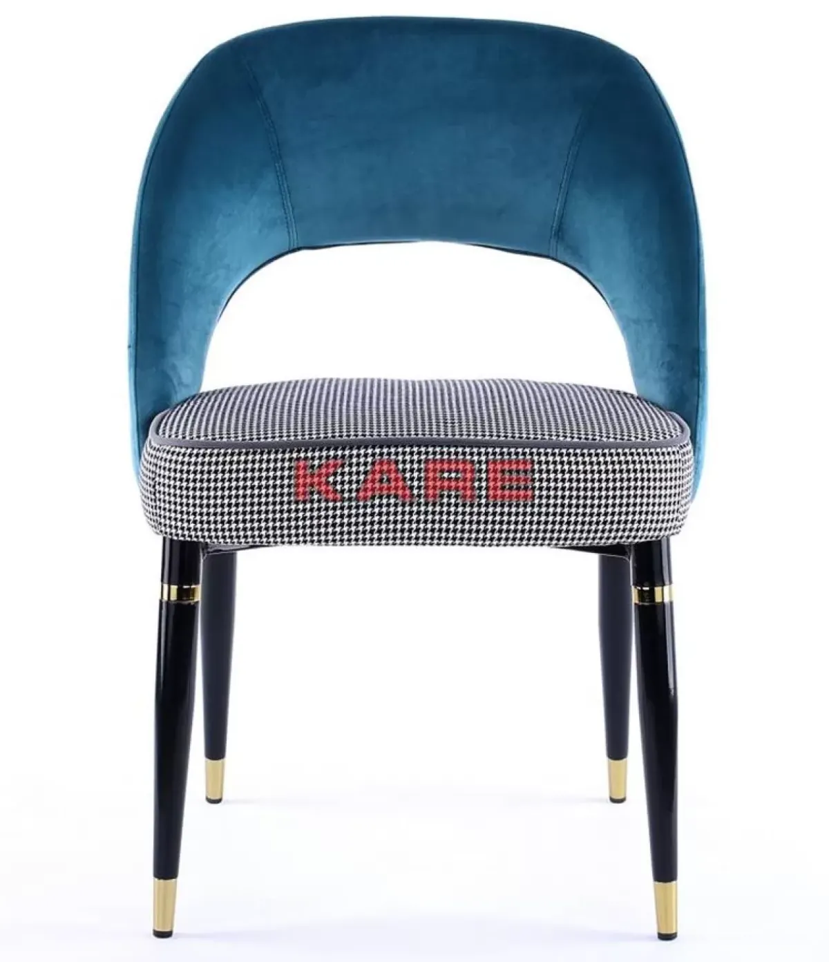 KARE Design Stuhl Samantha Petrol- Stühle