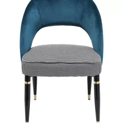 KARE Design Stuhl Samantha Petrol- Stühle