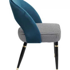 KARE Design Stuhl Samantha Petrol- Stühle
