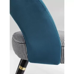KARE Design Stuhl Samantha Petrol- Stühle