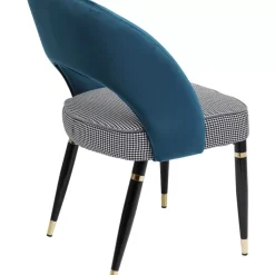 KARE Design Stuhl Samantha Petrol- Stühle
