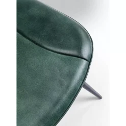 KARE Design Stuhl Samba Leder Dunkelgrun- Stühle