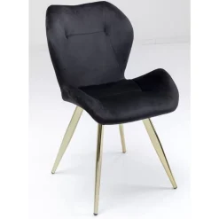 KARE Design Stuhl Viva Schwarz- Stühle