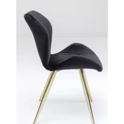 KARE Design Stuhl Viva Schwarz- Stühle