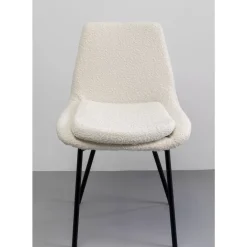 KARE Design Stuhl West Side Boucle Creme- Stühle