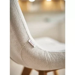 KARE Design Stuhl West Side Boucle Creme- Stühle