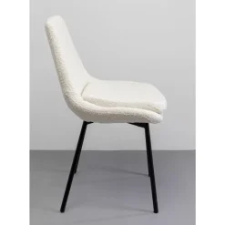 KARE Design Stuhl West Side Boucle Creme- Stühle