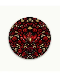 KARE Design Tablett 46Cm Si Je Mourais La-Bas- Geschirr & Tischaccessoires