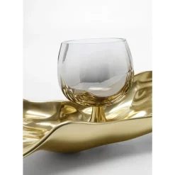 KARE Design Teelichthalter 3 Jade Gold (4/Tlg.)- Deko & Geschenkartikel