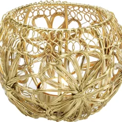 KARE Design Teelichthalter Hayat Brass O12Cm- Deko & Geschenkartikel