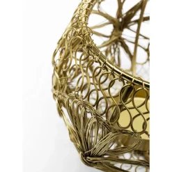 KARE Design Teelichthalter Hayat Brass O12Cm- Deko & Geschenkartikel