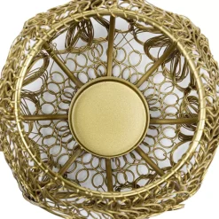 KARE Design Teelichthalter Hayat Brass O12Cm- Deko & Geschenkartikel