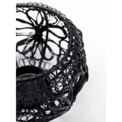 KARE Design Teelichthalter Hayat Schwarz O12Cm- Deko & Geschenkartikel