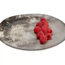 KARE Design Teller Savannah Braun/Grau Matt O20Cm- Geschirr & Tischaccessoires