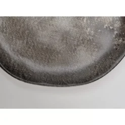 KARE Design Teller Savannah Braun/Grau Matt O26Cm- Geschirr & Tischaccessoires