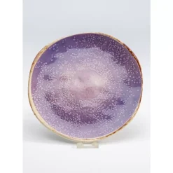 KARE Design Teller Shirley Violett O21Cm- Geschirr & Tischaccessoires