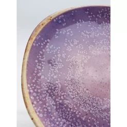 KARE Design Teller Shirley Violett O21Cm- Geschirr & Tischaccessoires