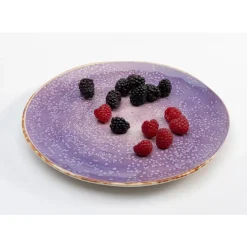 KARE Design Teller Shirley Violett O26Cm- Geschirr & Tischaccessoires