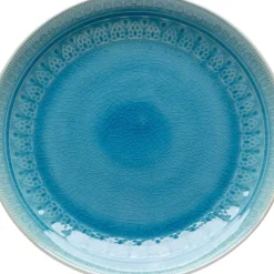 KARE Design Teller Sicilia Blau O27Cm- Geschirr & Tischaccessoires