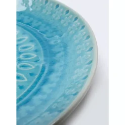 KARE Design Teller Sicilia Blau O21Cm- Geschirr & Tischaccessoires