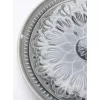 KARE Design Teller Sicilia Mandala Grau O21Cm- Geschirr & Tischaccessoires