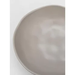 KARE Design Teller Tief Organic Grau O21Cm- Geschirr & Tischaccessoires