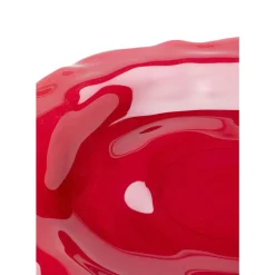 KARE Design Teller Tornado Rot O46Cm- Geschirr & Tischaccessoires