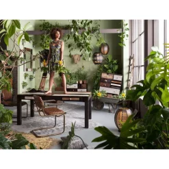 KARE Design Teppich Kelim Pop Grey 170X240Cm- Teppiche