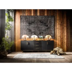 KARE Design Teppich Kelim Pop Rockstar 170X240Cm- Teppiche