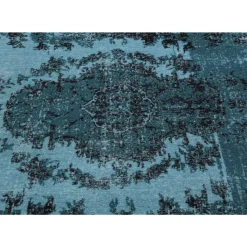 KARE Design Teppich Kelim Pop Turquoise 170X240Cm- Teppiche