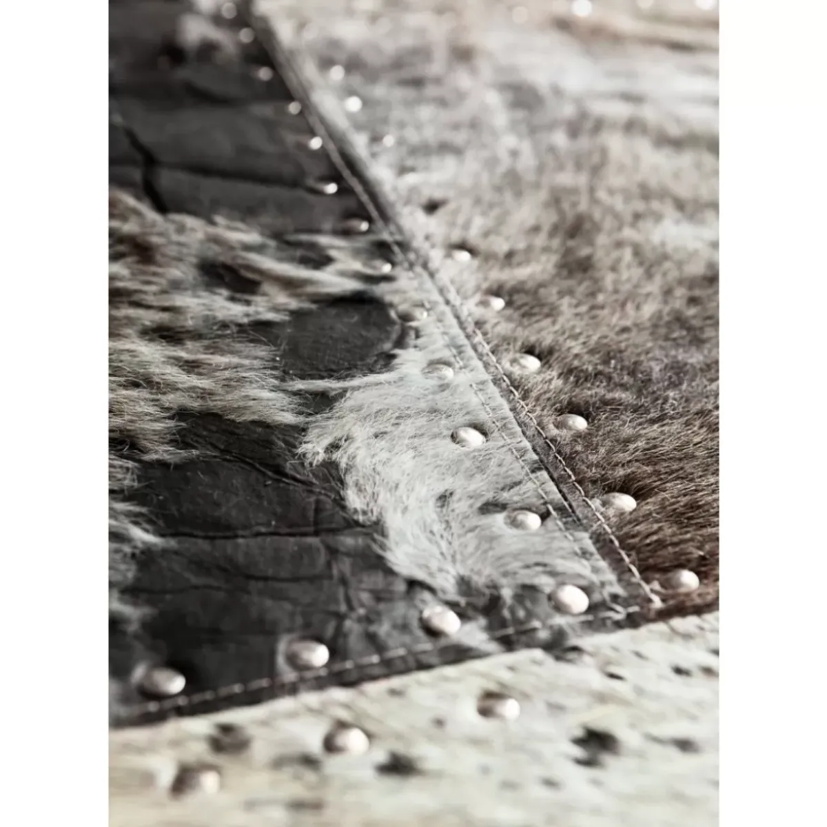 KARE Design Teppich Squares Grau 170X240Cm- Teppiche