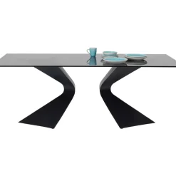 KARE Design Tisch Gloria Schwarz 200X100Cm- Tische