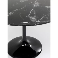 KARE Design Tisch Solo Marble Schwarz O110- Tische
