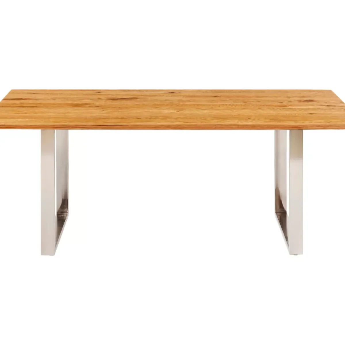 KARE Design Tisch Symphony Eiche Chrom 160X80- Tische