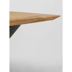 KARE Design Tisch Symphony Eiche Cross Schwarz 200X100Cm- Tische