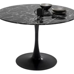 KARE Design Tisch Veneto Marmor Schwarz O110Cm- Tische