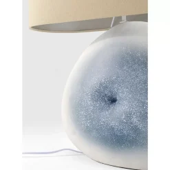 KARE Design Tischleuchte Agate Blau- Tischleuchten