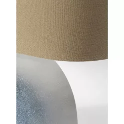 KARE Design Tischleuchte Agate Blau- Tischleuchten