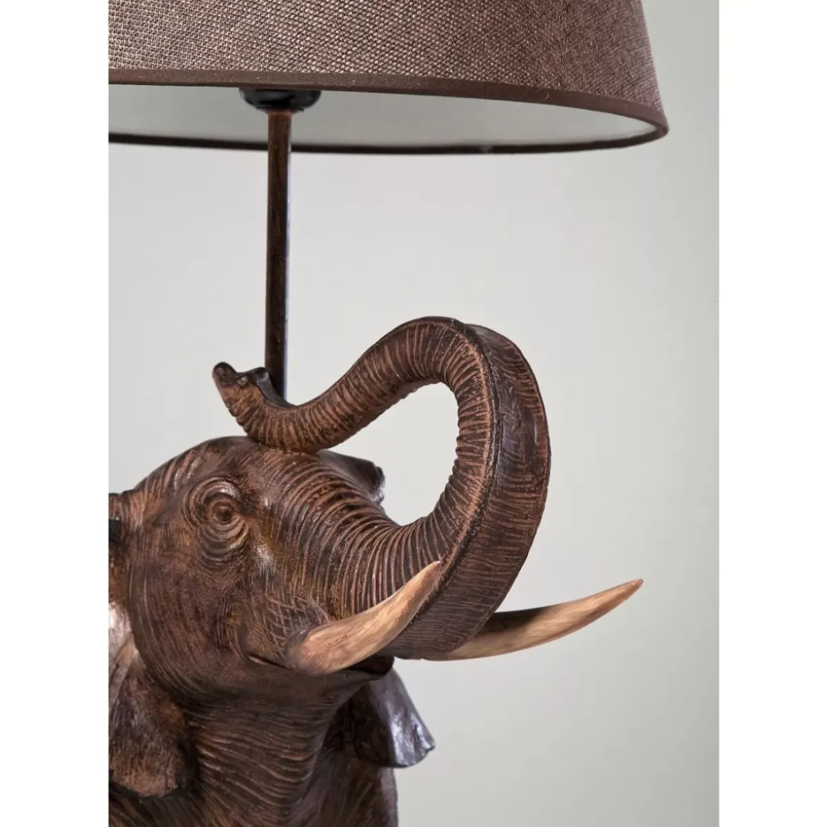 KARE Design Tischleuchte Animal Elephant Safari- Tischleuchten