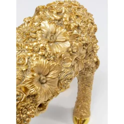 KARE Design Tischleuchte Animal Flower Sheep Gold 36Cm- Tischleuchten